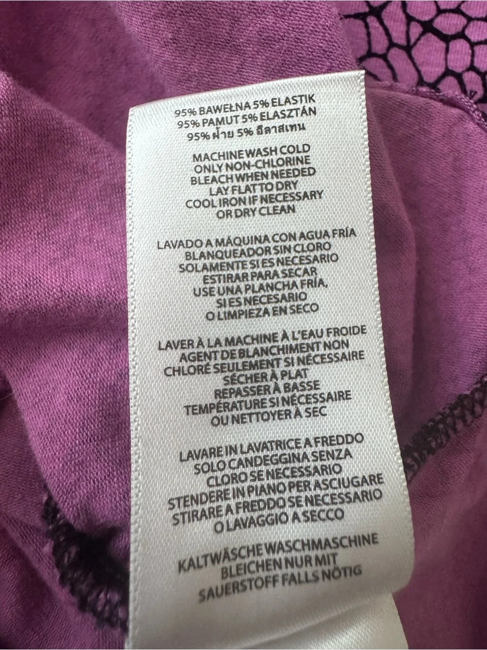 Michael Kors magenta black